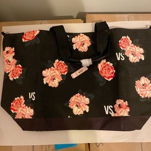 NWT Victoria’s Secret canvass over night bag